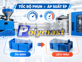 Tốc độ phun và áp suất ép ảnh hưởng đến màu sắc sản phẩm như thế nào?